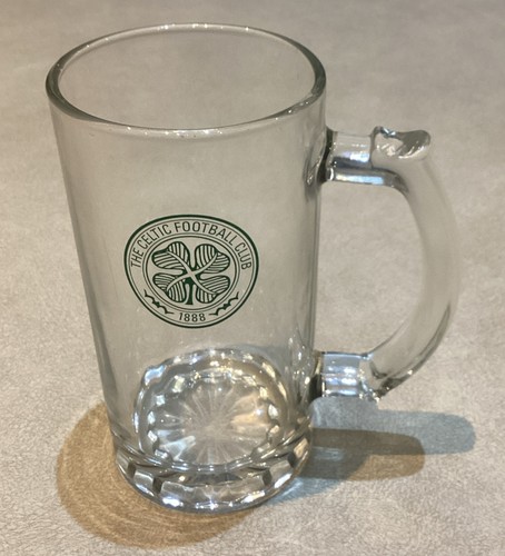 Celtic stein glass tankard - celtic, fc