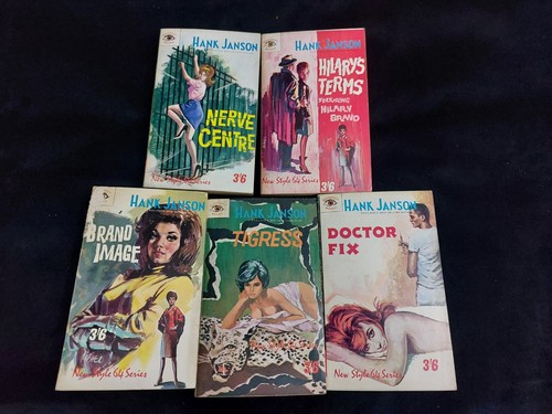 Hank janson job lot x - hank,