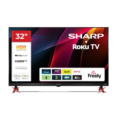 Sharp 32hd2025k roku - 32hd2025k, hd
