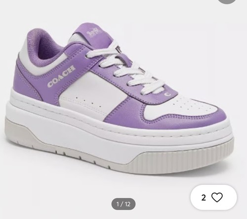 Coach cu155 platform sneakers - coach,