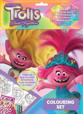 Trolls Colouring Set