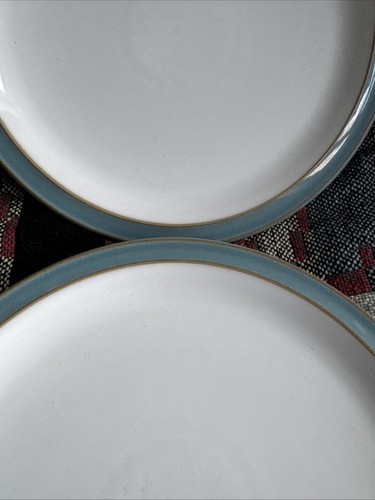 Denby azure dinner plates - 2,