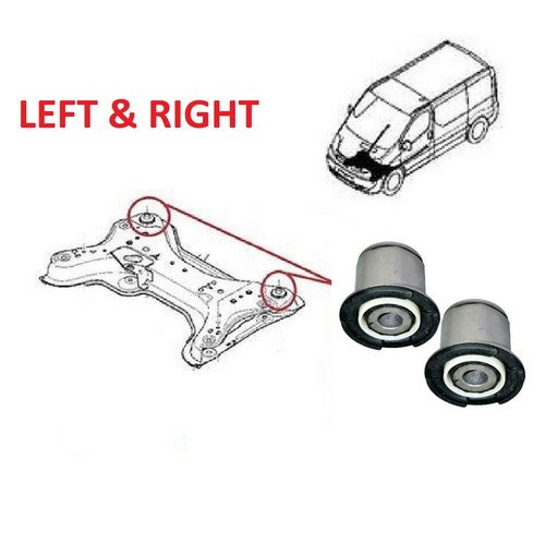 Subframe bushes front pair for - front,