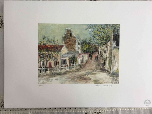 Maurice utrillo off set - maurice,
