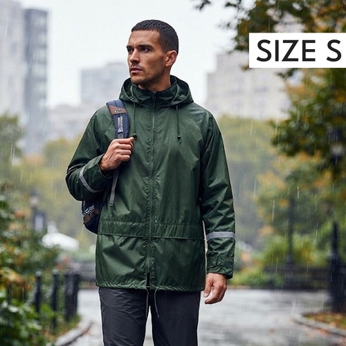 Mens waterproof jacket hooded - waterproof,