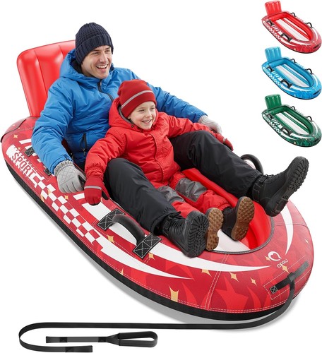 Person inflatable snow - snow, sled