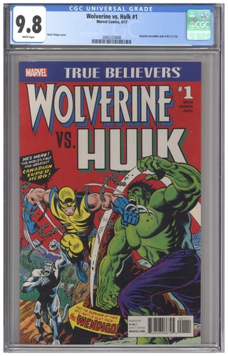 Wolverine hulk cgc - wolverine, #1
