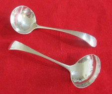 2 X Vintage Old English Silver