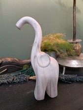 Tall Pottery Elephant