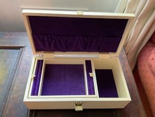 1950's Vintage QualityJewellery Box by Tallent of Old Bond Street