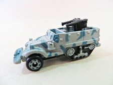 GALOOB MICRO MACHINES 'GERMAN WWII ARMY HALF-TRACK'. VINTAGE. EXCELLENT.