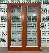 Wooden french doors - wooden, full