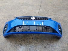 VAUXHALL OPEL CORSA F ELECTRIC 2019-2023 FRONT BUMPER COMPLETE BLUE PRE FACELIFT