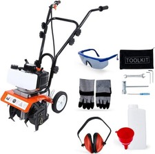 Garden petrol tiller - petrol, soil