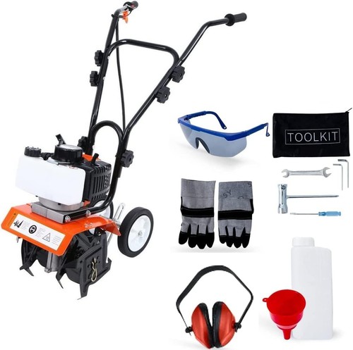 Garden petrol tiller - tiller, lawn