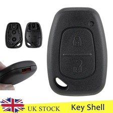 Key Fob Case 2 Button For Renault Trafic Master Vauxhall Vivaro Movano 2003-2010
