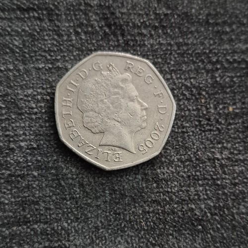 2005 great britain 50p coin - 50p,
