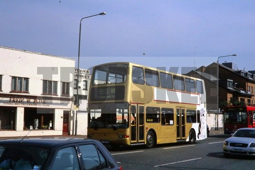 35mm slide london united volvo - slide,