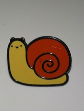 Mr Snail Enamel Pin Badge
