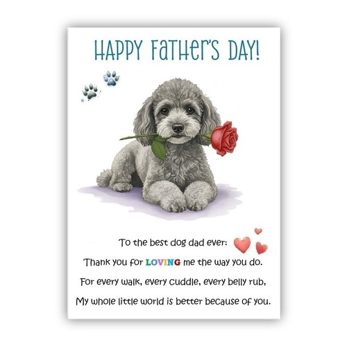 Father day card from - day,