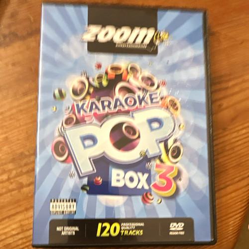 Zoom karaoke pop box dvd - pop,