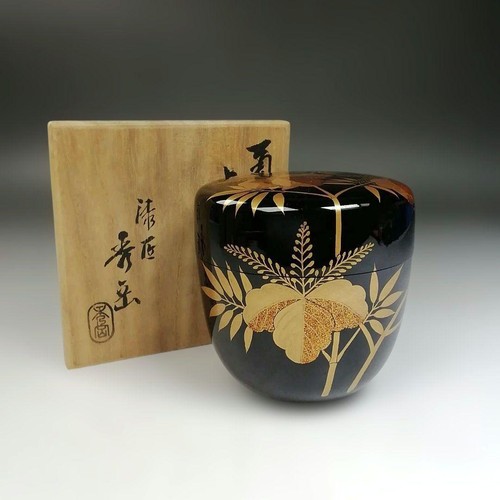 Japanese tea caddy - japanese,