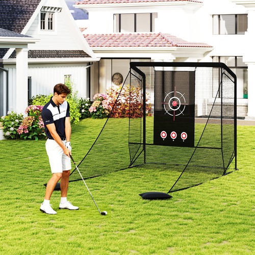Golf practice hitting net - practice,