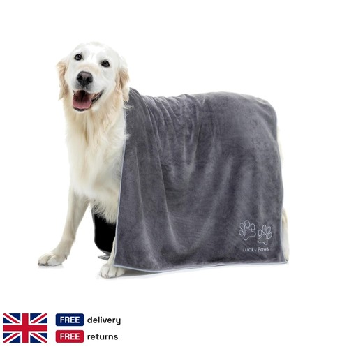 Microfibre dog bath - dog, towel