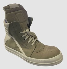 Rick Owens Men Gray Geobasket