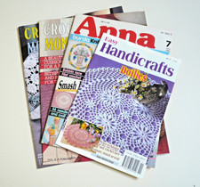 4 X  Vintage Issues of CROCHET