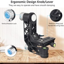 Professional Gimbal Head CNC