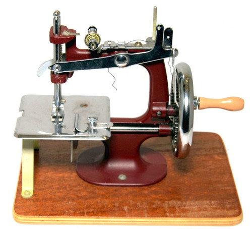 Vintage toy sewing machine - vintage,