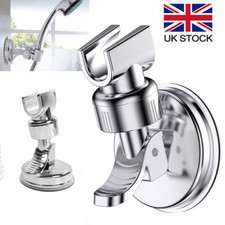 Shower Handset Head Holder Bath Wall Mounted Adjustable Suction Bracket Kit UK