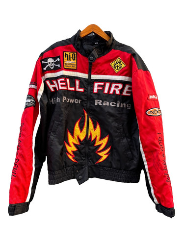 Vtg hellfire racing jacket - vtg,