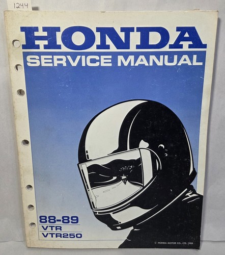 1988 honda vtr 250 interceptor - vtr,
