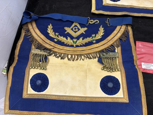 Vintage masonic regalia - set, 2