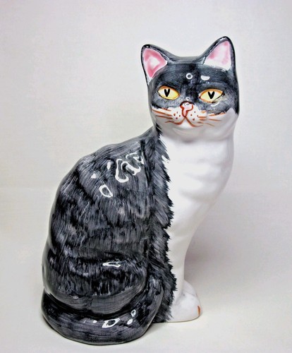Babbacombe pottery cat - babbacombe,
