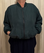 Vintage Pure Silk Bomber