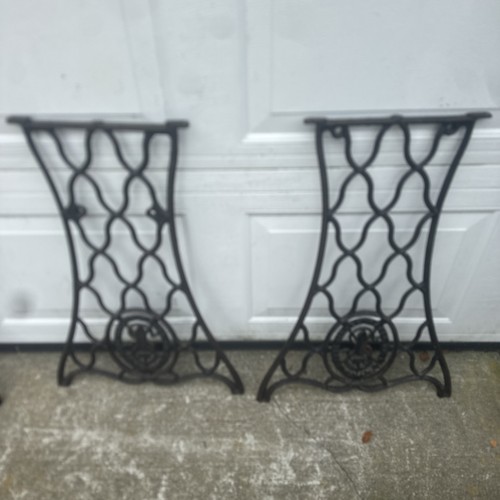 Two antique singer treadle - antique,