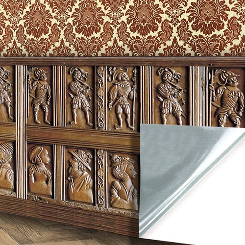 Dolls house wallpaper half - house,