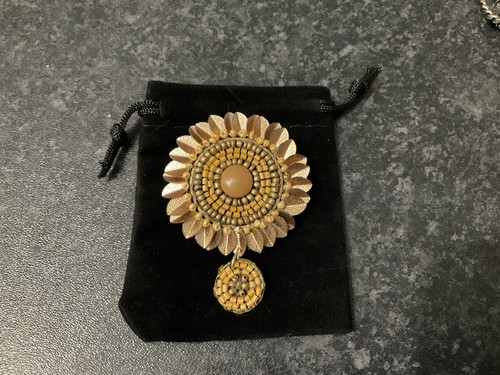 Unique handmade brown gold - unique,