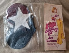 Rare Vintage Cloth Patches Jet