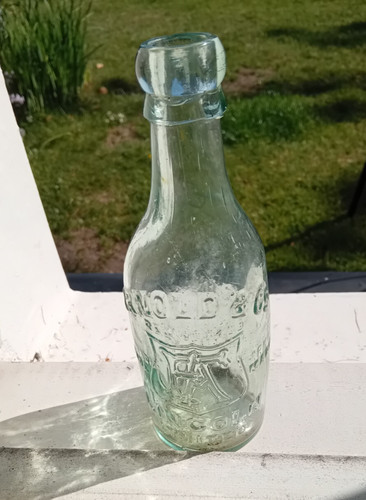 Antique mineral water bottle - antique,
