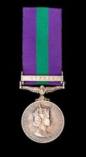 Elizabeth II General Service Medal Cyprus Clasp 23498339.GNR.R.A.WATERS.R.A