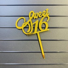 Gold sweet sixteen - sweet,