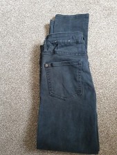 Topshop Pippa black skinny jeans. Size 10, leg 30