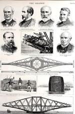 Opening of Forth Bridge BAKER