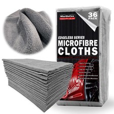 GREY EDGELESS MICROFIBRE