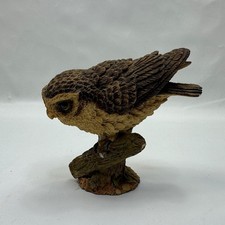 Royal Doulton Hand-made Owl Figurine Brown Resin Collectable 173g