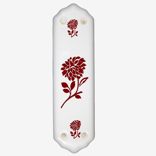 Ceramic door finger plate - door,